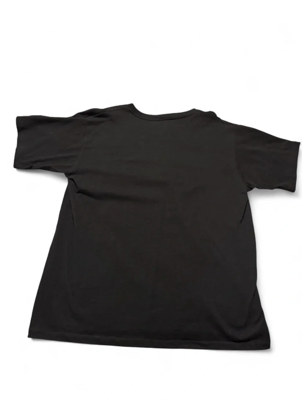 Gucci Black Tee with Green and Red Logo Stripe